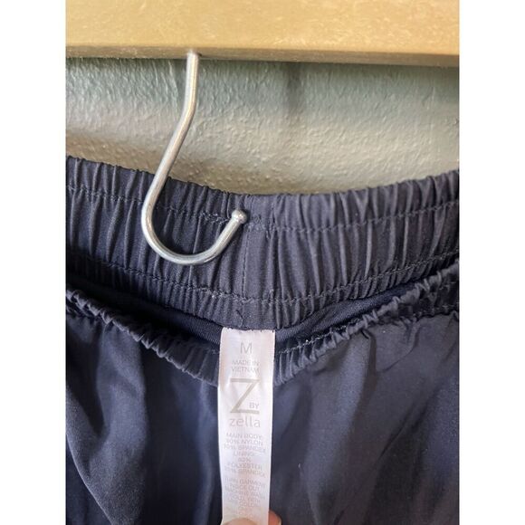 Z by Zella Womens Blue Lined Athletic Short Shorts Size Medium - Picture 3 of 3